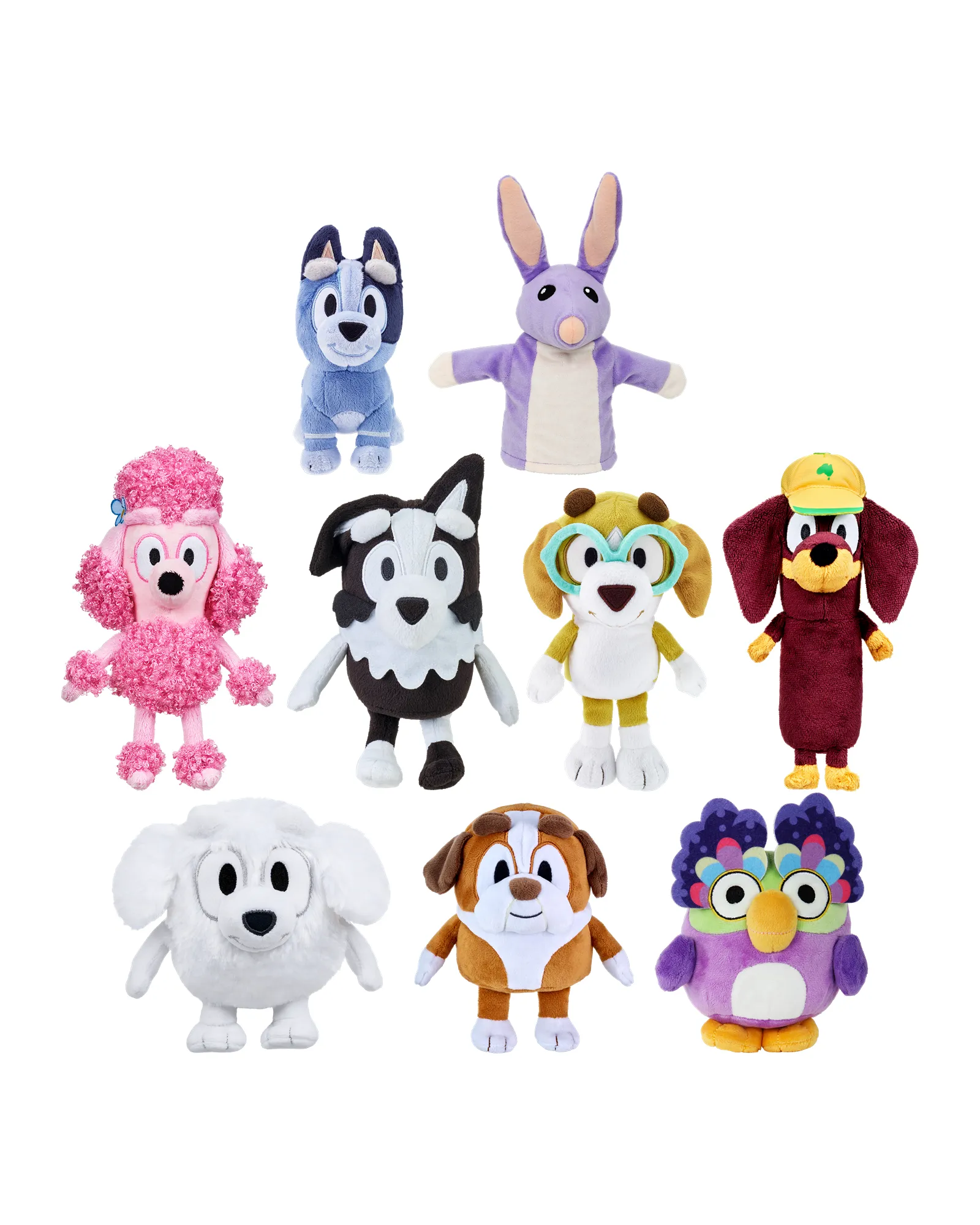 Bluey Friends Soft Plush - Assorted