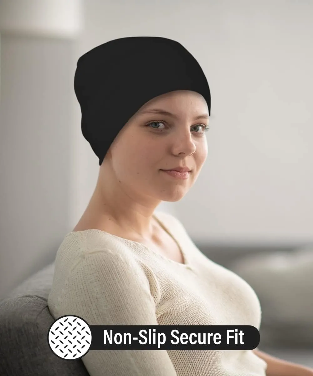 Revony Chemo Beanie Cap - Soft and Skin Friendly - 100% Cotton