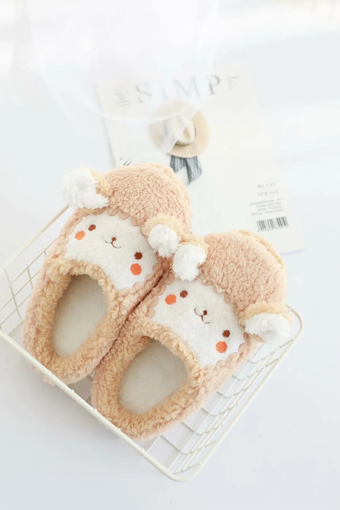 Sheep Slippers for Girls