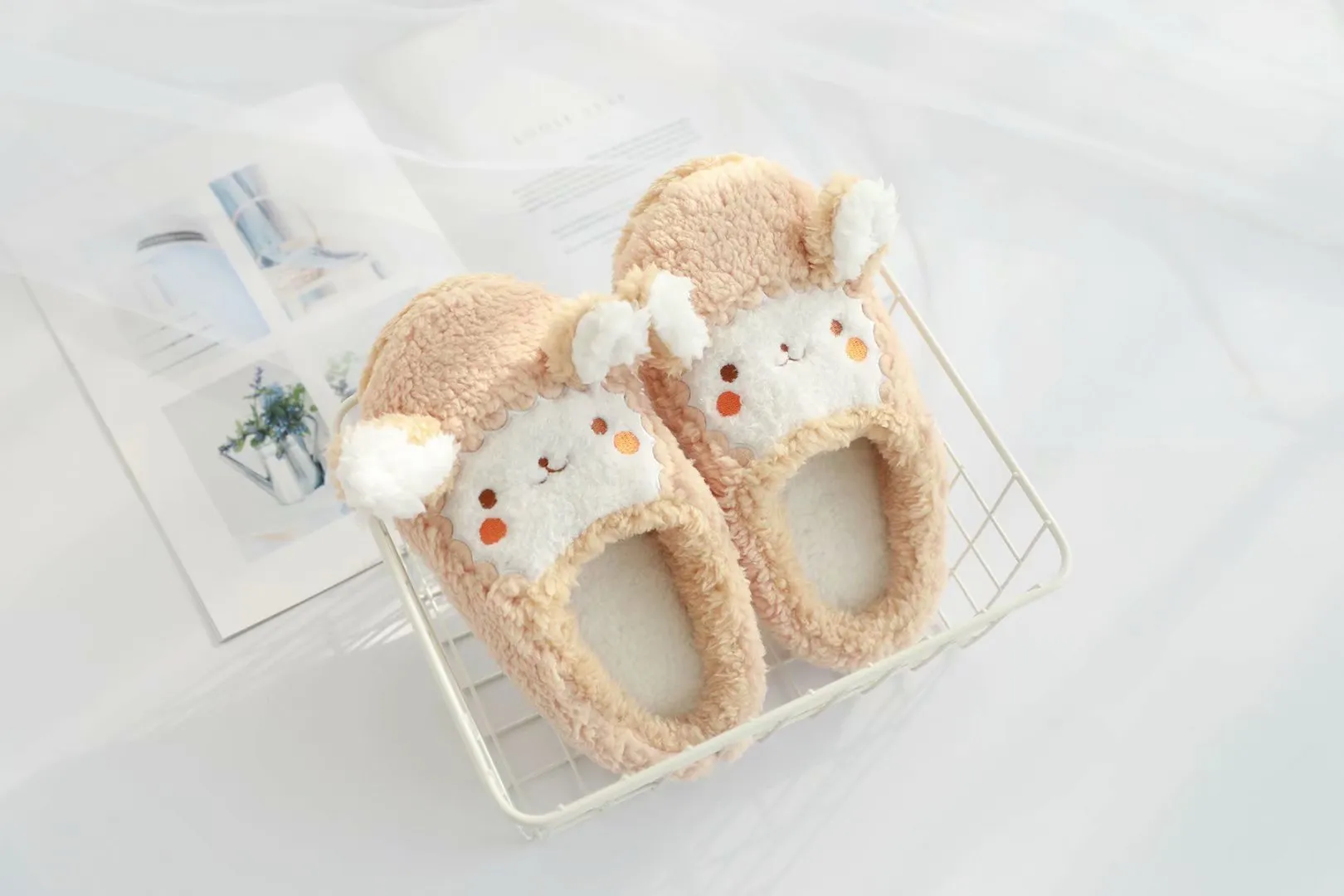 Sheep Slippers for Girls