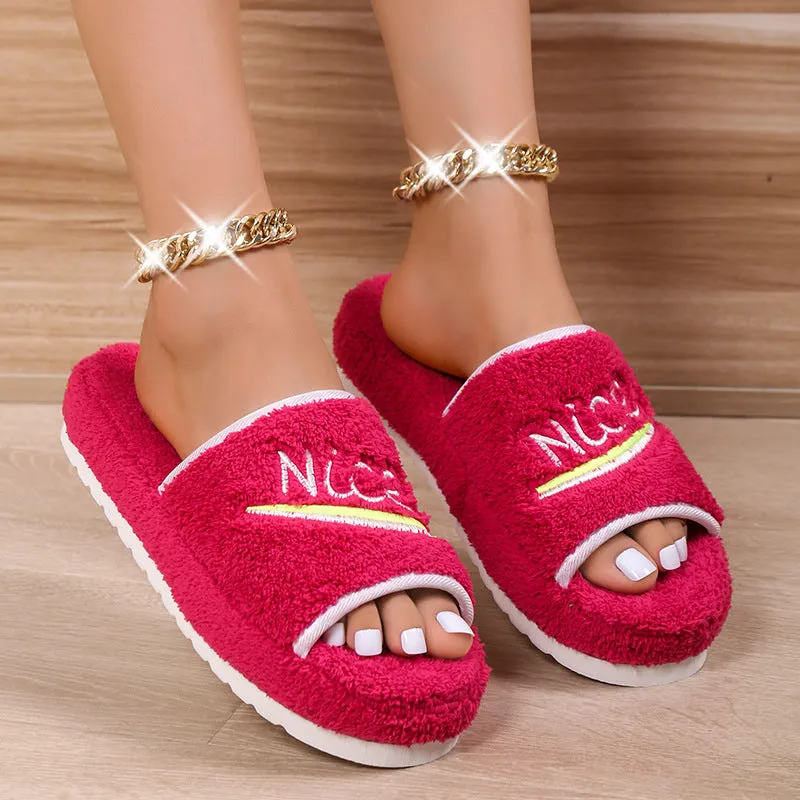 Terrycloth Slippers for Women