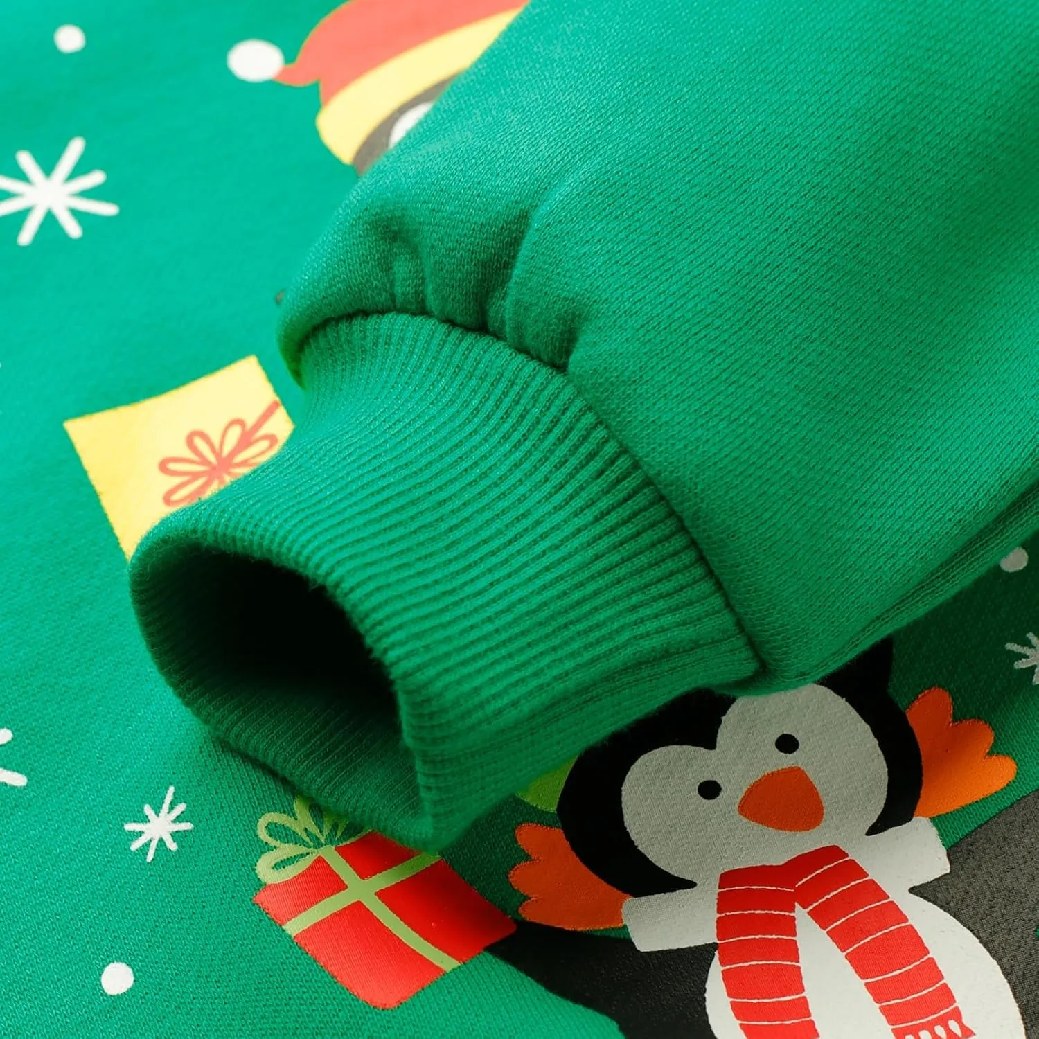 Toddler Boys Girls Christmas Sweatshirts Reindeer Crewneck Fleece Pullover Top Xmas Long Sleeve Winter Clothes 2-7T