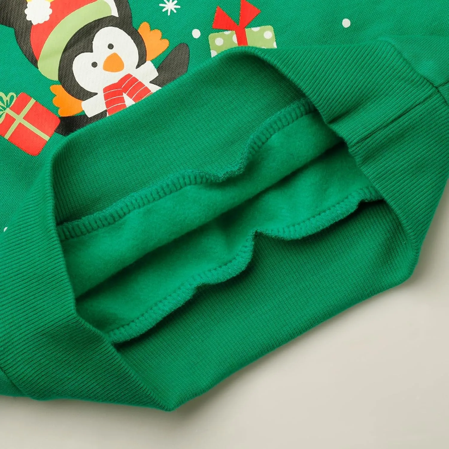 Toddler Boys Girls Christmas Sweatshirts Reindeer Crewneck Fleece Pullover Top Xmas Long Sleeve Winter Clothes 2-7T