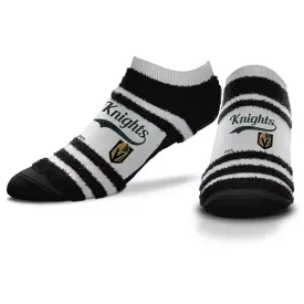 Vegas Golden Knights Block Black/White Stripe Socks
